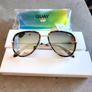 Quay All In Mini. Milky Camo/Green Fade